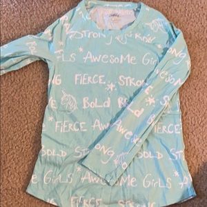 Justice long sleeve super cute